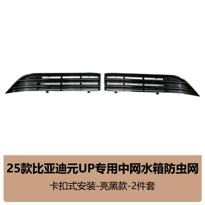 Suitable for BYD Yuan UP, Automobile anti-insect net - yuanupglossy-black2-piece-set-insect-proof-net