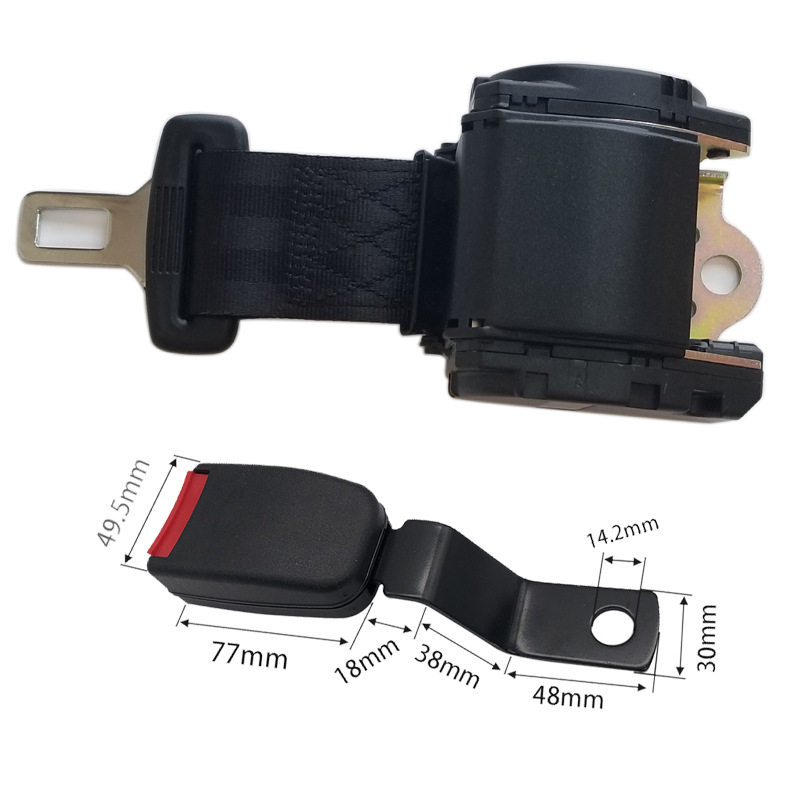 Automatic Two-Point Safety Harness, Racing Safety Harness, Go-Kart Club, Golf Cart, Sightseeing Car, Emergency Lockout