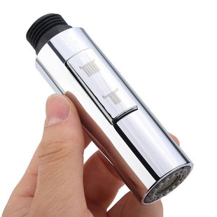 Kitchen sink drawing hot and cold dual-purpose faucet drawing faucet accessories button gun water shower head