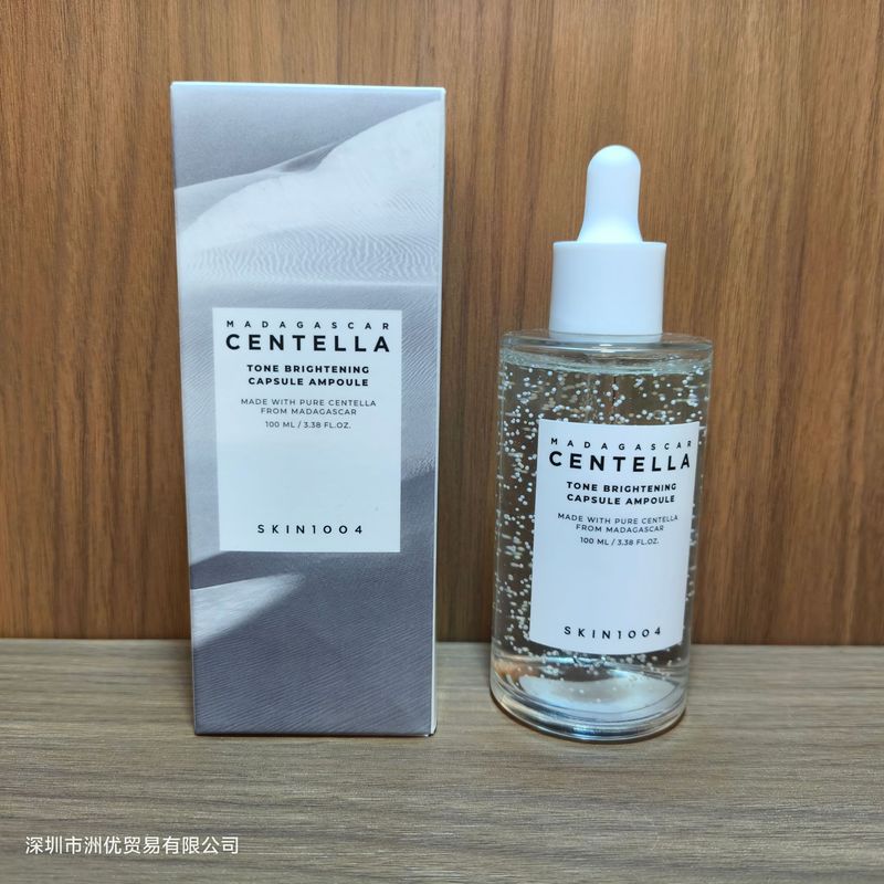 跨境爆款skin1004积雪草精华液 补水保湿修复缓痘痘100ml安瓶精华|undefined