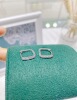 Brand zirconium, square earrings, Korean style, simple and elegant design, micro incrustation