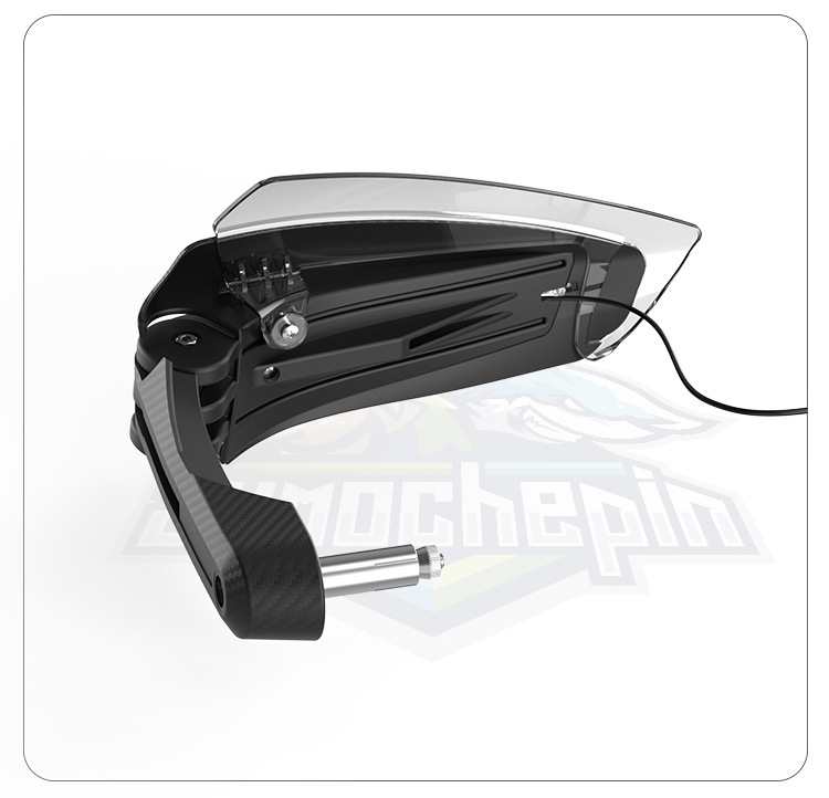 Motorcycle Accessories Led Lighted Handguards, Windproof, Anti-Fall, Foldable Handguards, Led Daytime Running Lights, Turn Signal Lights, Handrails