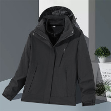 户外秋冬男女款冲锋衣户外登山防风保暖三合一两件套工作服团购