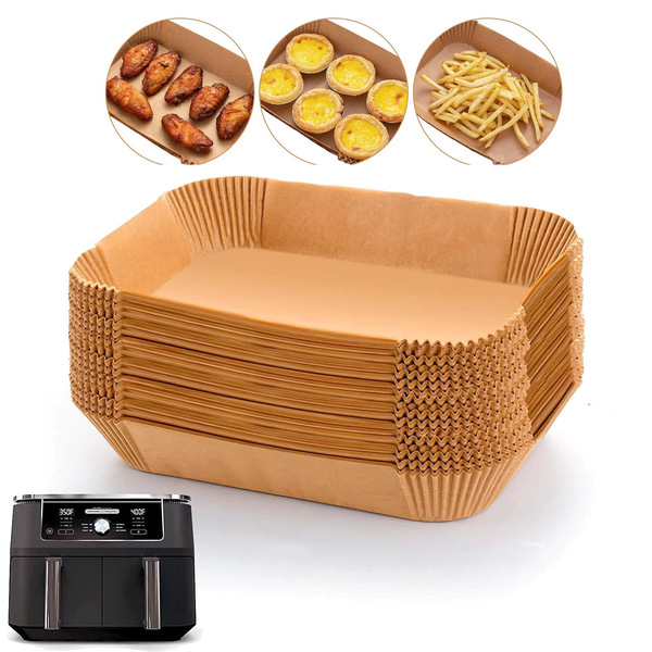 20.5 rectangular air fryer paper food grade thickened silicone paper…