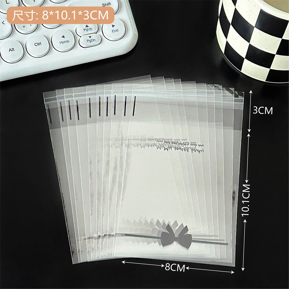 Nuevo color rosa azul linda bolsa ziplock niña bolsa de embalaje Idol pequeña tarjeta bolsa de almacenamiento bolsa de embalaje de dulces al por mayor