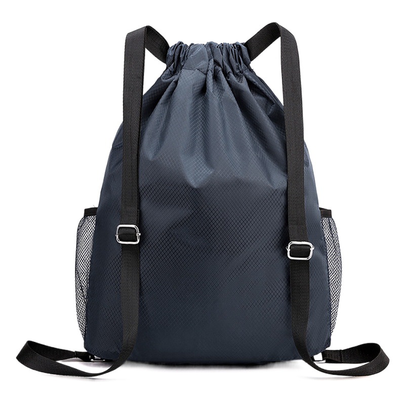 Drawstring Backpack for Women, Trendy New Fashion Korean Style Simple School Bag, Large Capacity Oxford Cloth Export Backpack