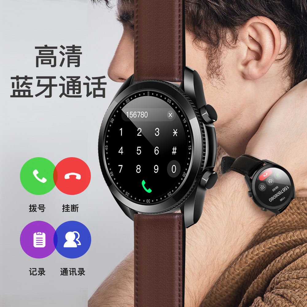 Huaqiangbei Black Technology Health Watch UM90 Bluetooth Talk HD Pantalla grande Salud Monitoreo del sueño Pulsera inteligente