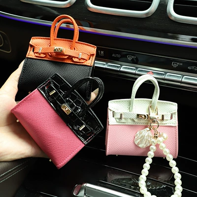 Mini Internet Celebrity Female Transparent | Car key bag