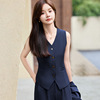 A8713 dark blue vest