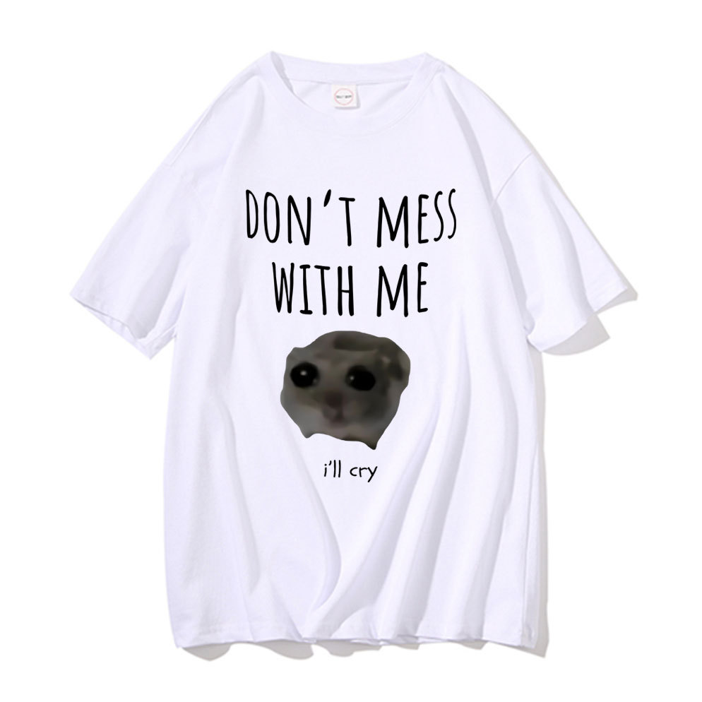 Funny Don’t Mess with Me I Will Cry Sad Hamster Expression Pack…