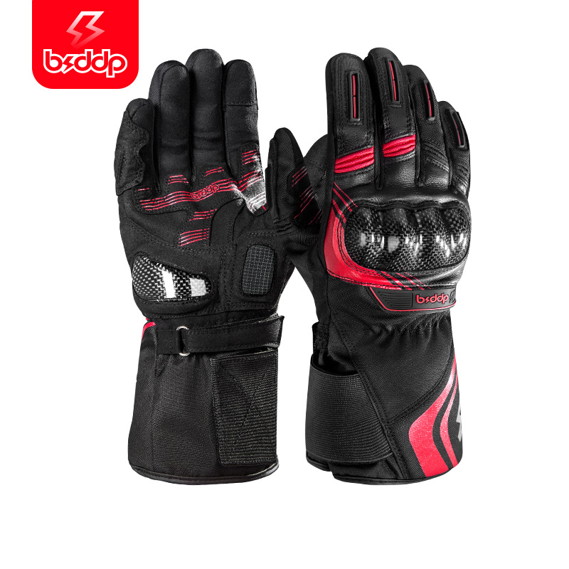 BSDDP 오토바이 라이딩 장갑 겨울 오토바이 오프로드 방수 따뜻하고 방한 라이더 낙하 방지 장비
