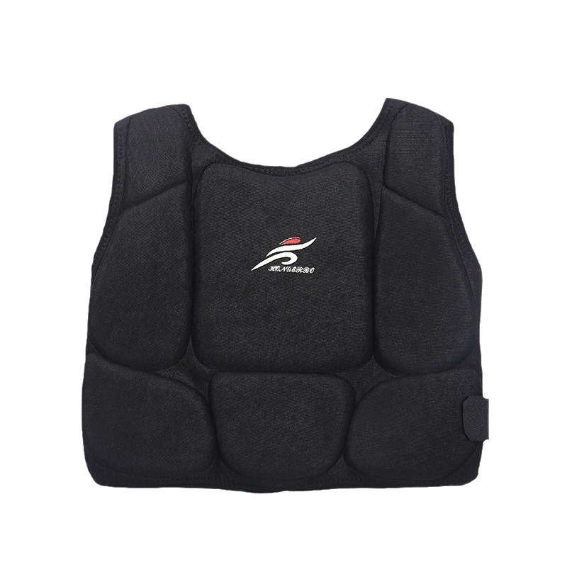 Protector de pecho transfronterizo para niños Karate adulto taekwondo Sanda judo deportes equipo de protección boxeo chaleco protector de pecho