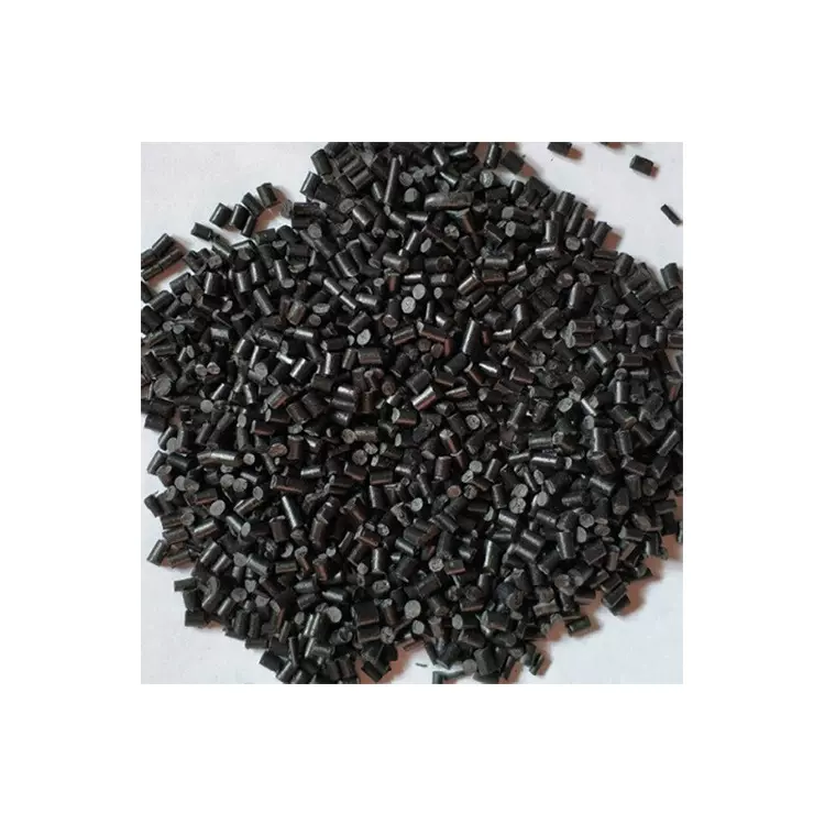 黑色高冲击ABS回料颗粒 高光泽韧性无麻点电器件注塑高冲击再生料
