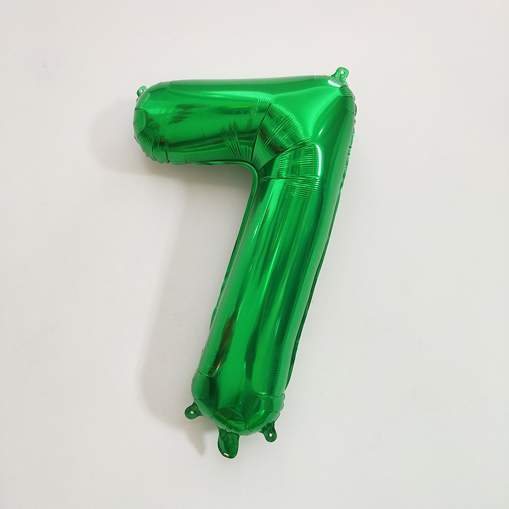 Number Aluminum Film Balloon Party Balloons display picture 9