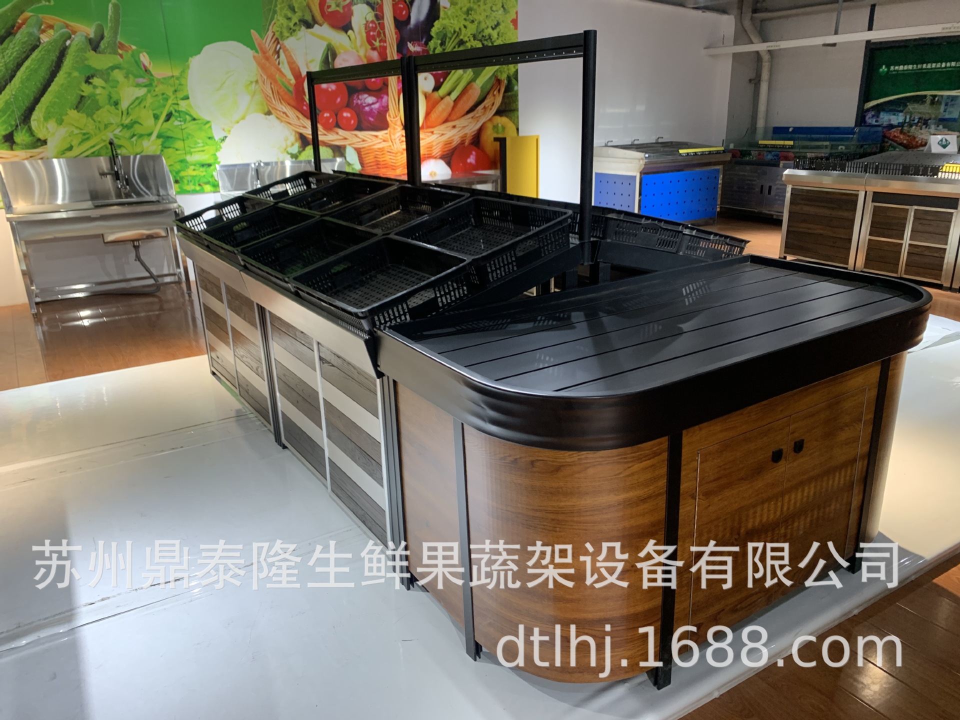 铝合金果蔬架超市商用安装方便工厂直销