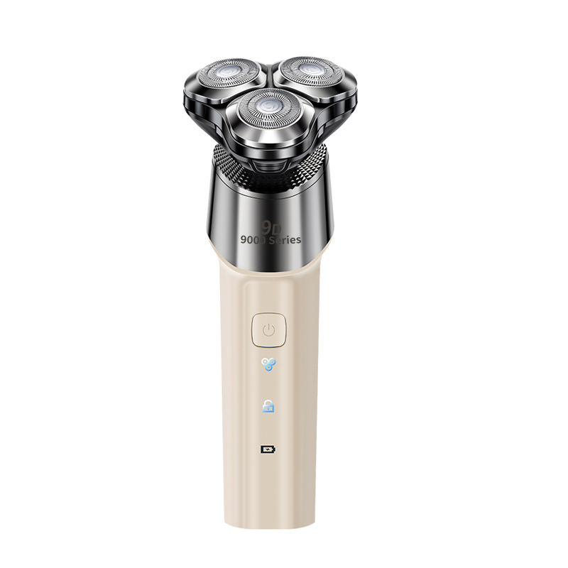 新しいオフホワイト電気シェーバー多機能 3 ヘッドフローティング全身洗えるファッショナブルなメンズ超クリーンシェーバー|undefined