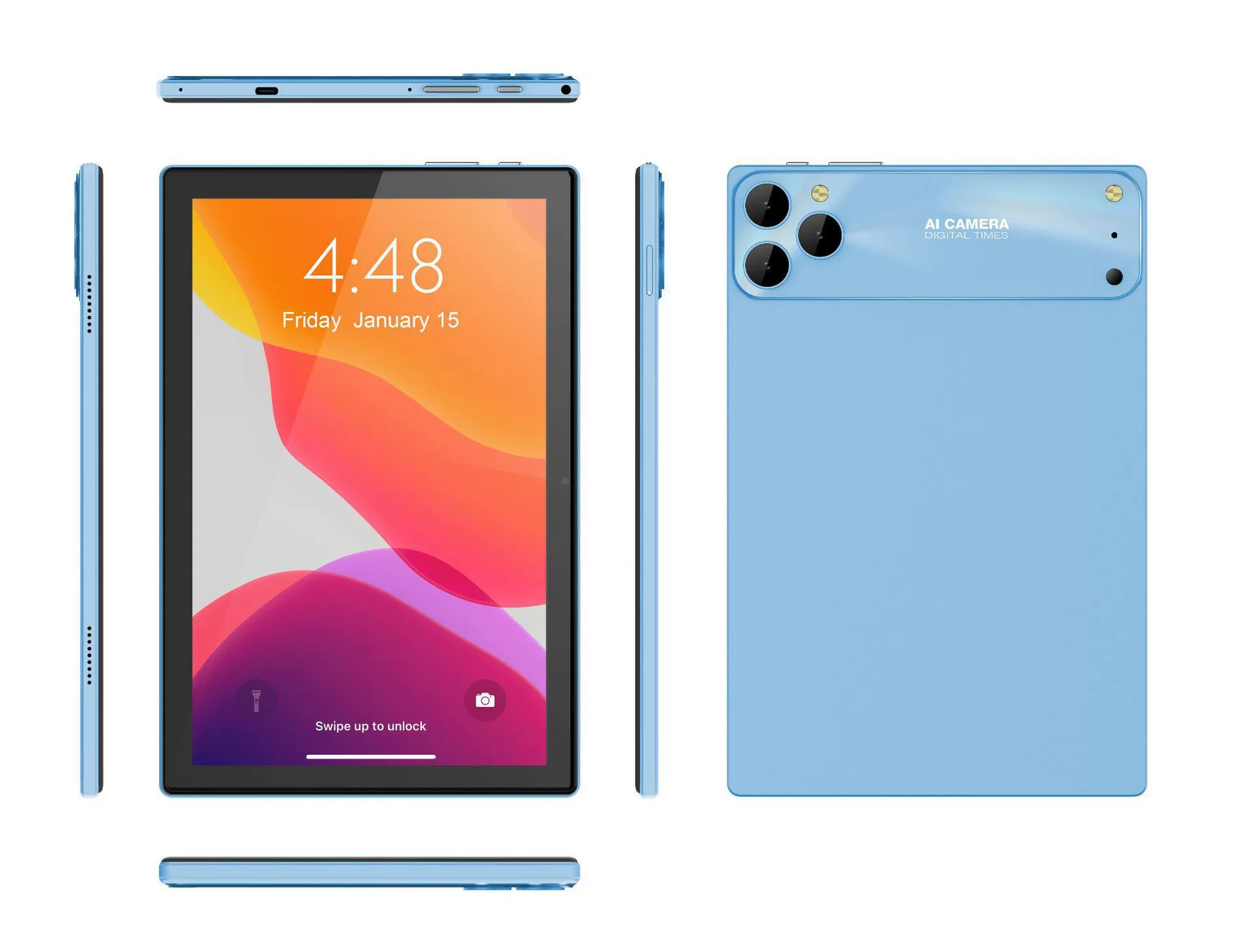 Планшет Pad 17 Pro Max, 10,1″ HD, Android 15, 12 000 mAh