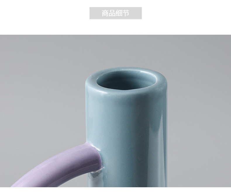 Title 2, Creative Water Bottle-Shaped Colorful Ceramic V...
