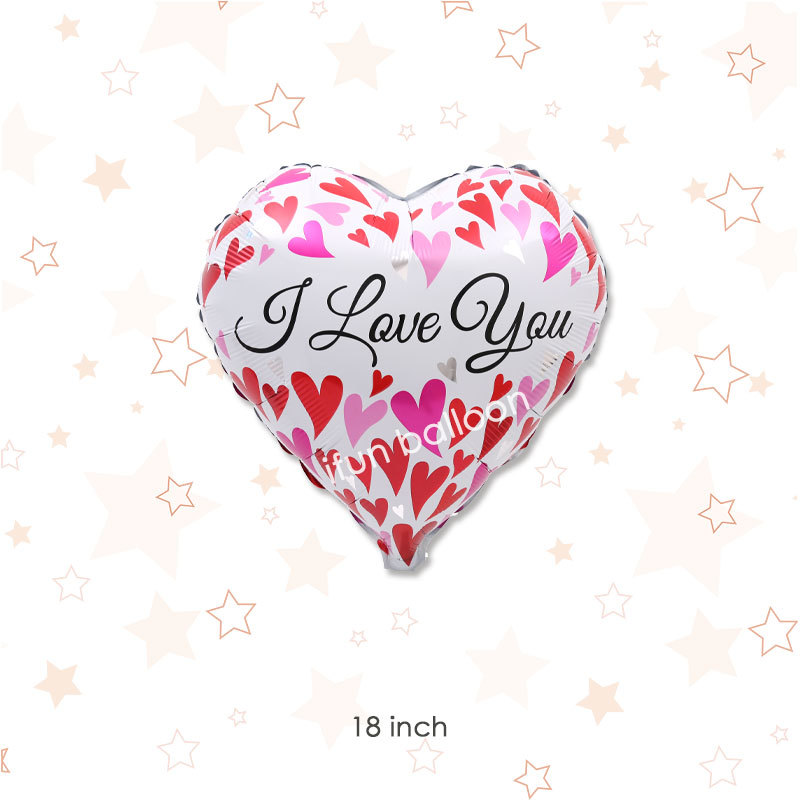 Heart Shape Aluminum Film Holiday Christmas Birthday Balloons 1 Piece display picture 6