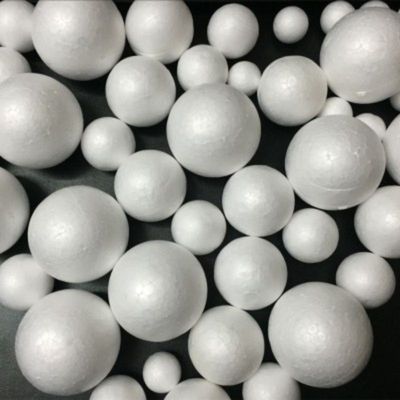 foam Pellet white solid Styrofoam circular Foam ball Wedding celebration flower arrangement manual DIY Poly Dragon Ball