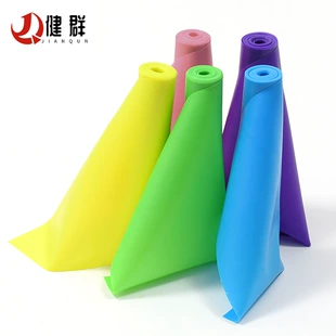 Resistance Stretch Band, 2 m TPE Exercise Band, High-Resilience Elastic, Multi-Color