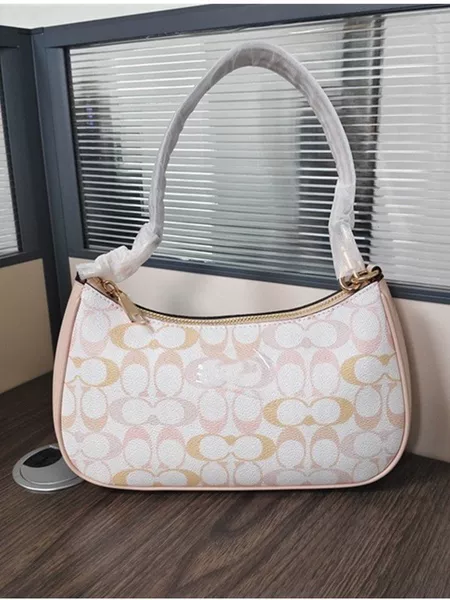 26 High-Quality New Teri24 Underarm Bag with Gradient Color Print, Fashionable Shoulder and Handbag, Small Square Bag for Women