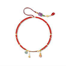 �F؛��Ȼ�M���ϼt��Ů��S925�y�18K����ˮ��5mm�A��ë��朹��S