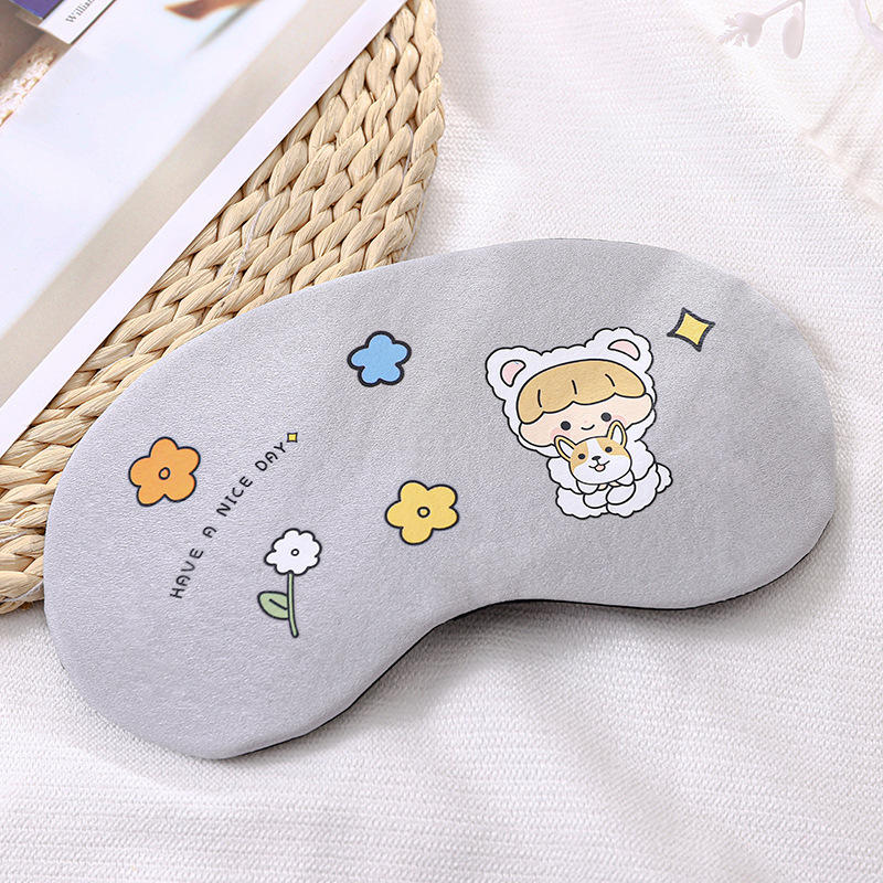 新型3dかわいい睡眠アイマスク睡眠遮光アイマスクアニメ氷袋冷熱二重敷アイマスクスポット卸売り|undefined