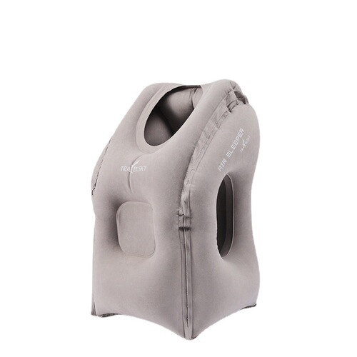 Portable Inflatable Neck Pillow for Long-Distance High-Speed Train, Napping Pillow, Travel Car Seat Office Nap Support Reclining Pillow, Factory Direct Sale