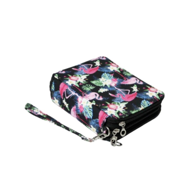 Estuche de Almacenamiento de Lápices de Colores para Estudiantes, de Tela Oxford, con 78 Orificios, para Dibujar, de Gran Capacidad