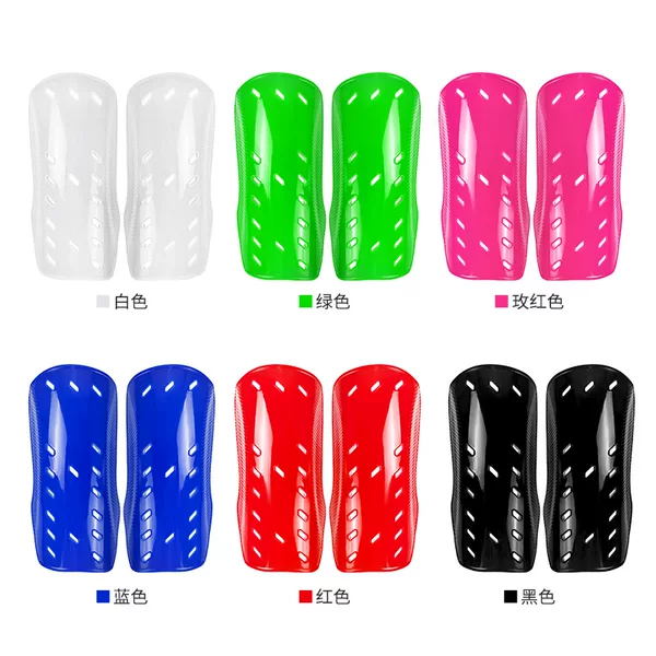 Cross-Border New Product Multi-Hole Football Shin Guards Professional Training Thickened Calf Protection Inserts Sports Shin Guards Wholesale