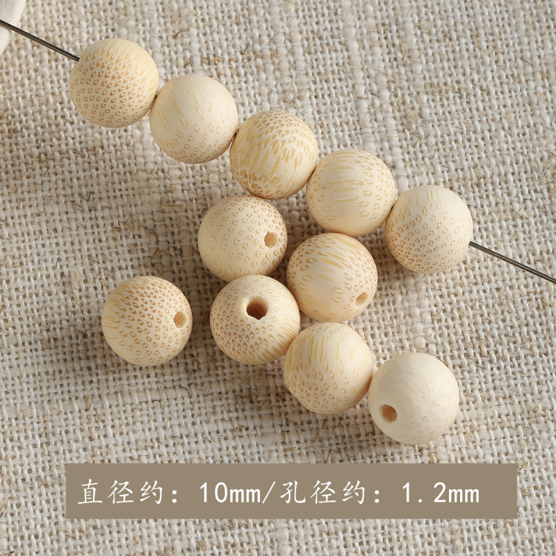 木质圆珠10mm绿檀血檀高油崖柏木珠手链手串珠子diy配件材料 散珠|undefined
