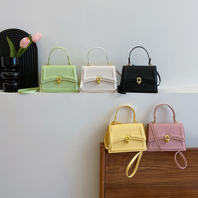 高級手提小方包包女2024新款時尚單肩包跨境外貿代發款百搭斜挎包