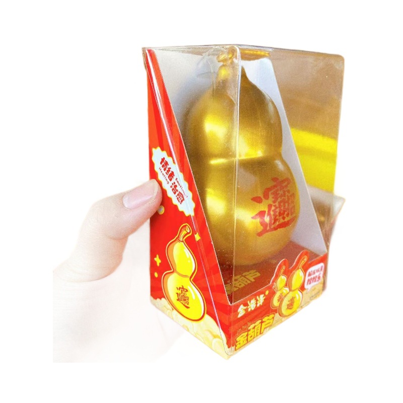 Nuevo juguete de reducción de presión pellizco golden calabaza regalo de Año Nuevo premios de niños simulación de rebote lento supermercado al por mayor