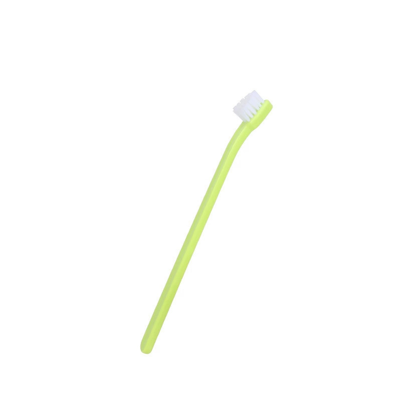 Fabricante fuente de productos para mascotas cepillo de dientes para mascotas cepillo de dientes de cabeza única cepillo de dientes para perros cepillo de dientes para gatos productos de limpieza oral para mascotas