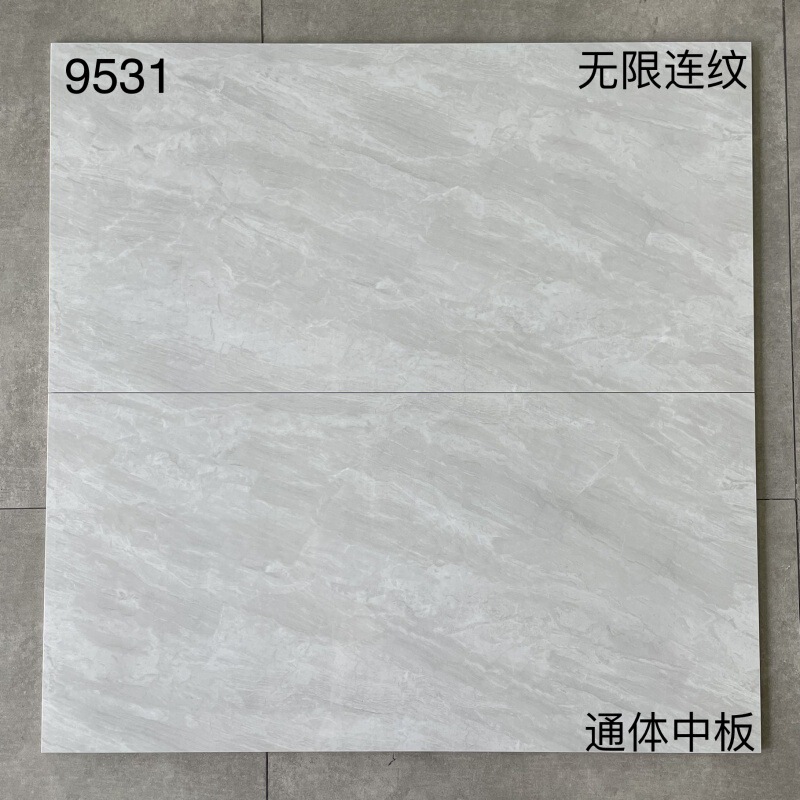 Guangdong Foshan Ceramic Tiles for Bathroom and Restroom, Full-Body Medium-Sized Tiles 400X800, Marble Pattern Tiles Wholesale