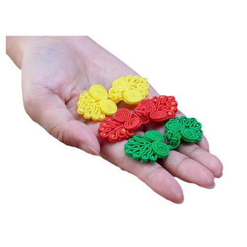 Handmade seven-bead button qipao ethnic clothing accessories retro Tang suit Hanfu wedding invitation gift box button bulk