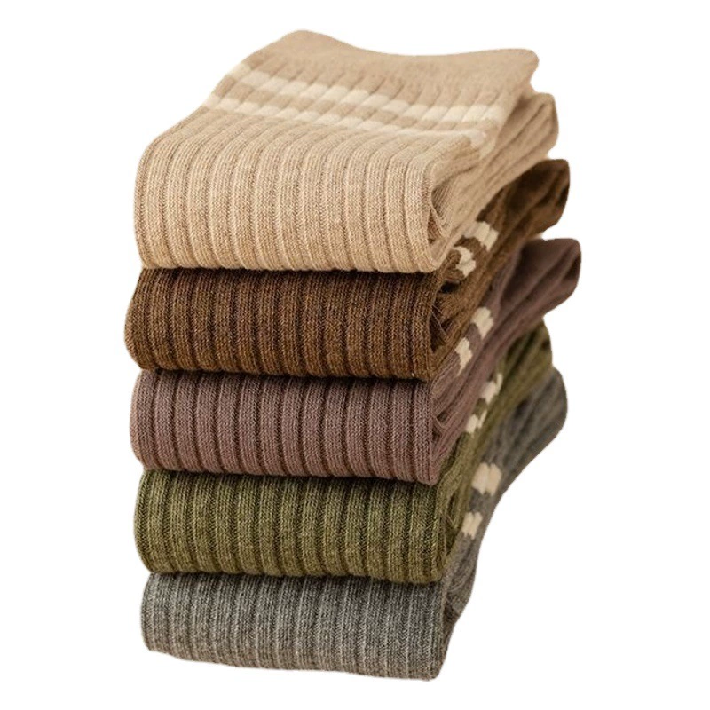 Носки женские носки для ног новый японский jk носки сплошной цвет параллельные брусья полоски и колен носки женские длинные трубочки ретро укладки носки