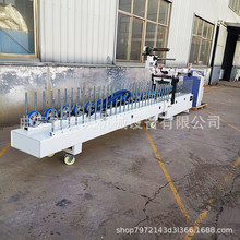 300型4米冷胶抽屉板包覆机 实木板四面覆PVC膜包覆机 一次成型