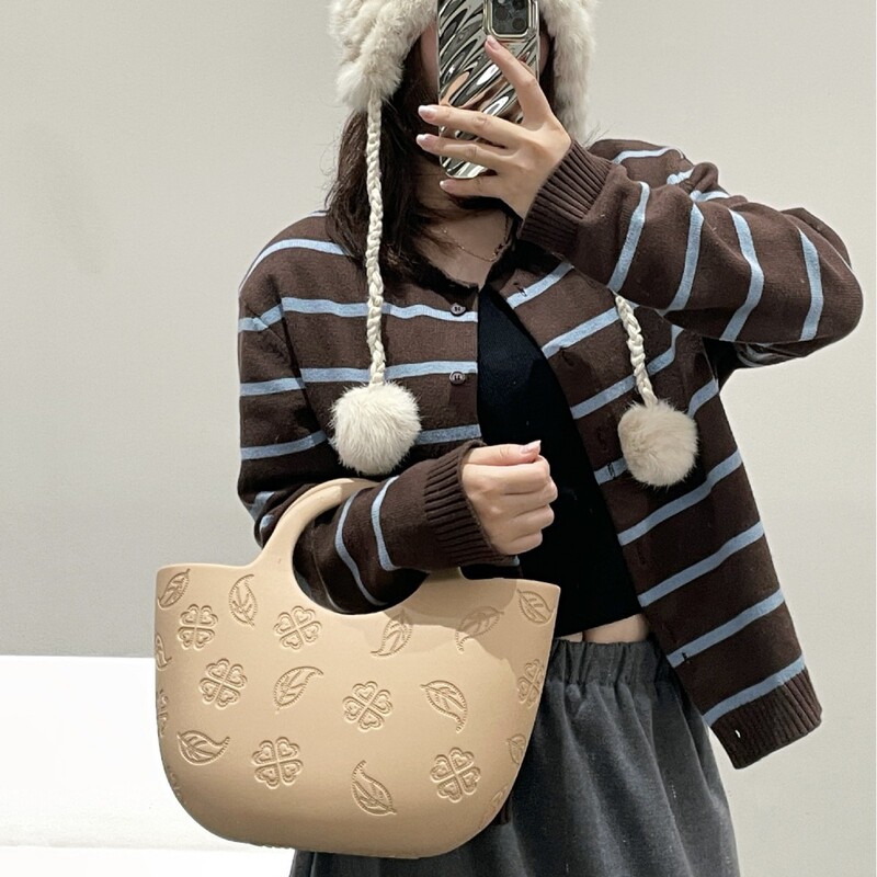 Eva Handbag Storage Bag Beach Bag Waterproof and Stain-Resistant Women's DIY Bag Pendant Versatile Cute Dopamine Bag Eva Handbag Storage Bag Beach Bag Waterproof and Stain-Resistant Women's DIY Bag Pendant Versatile Cute Dopamine Bag