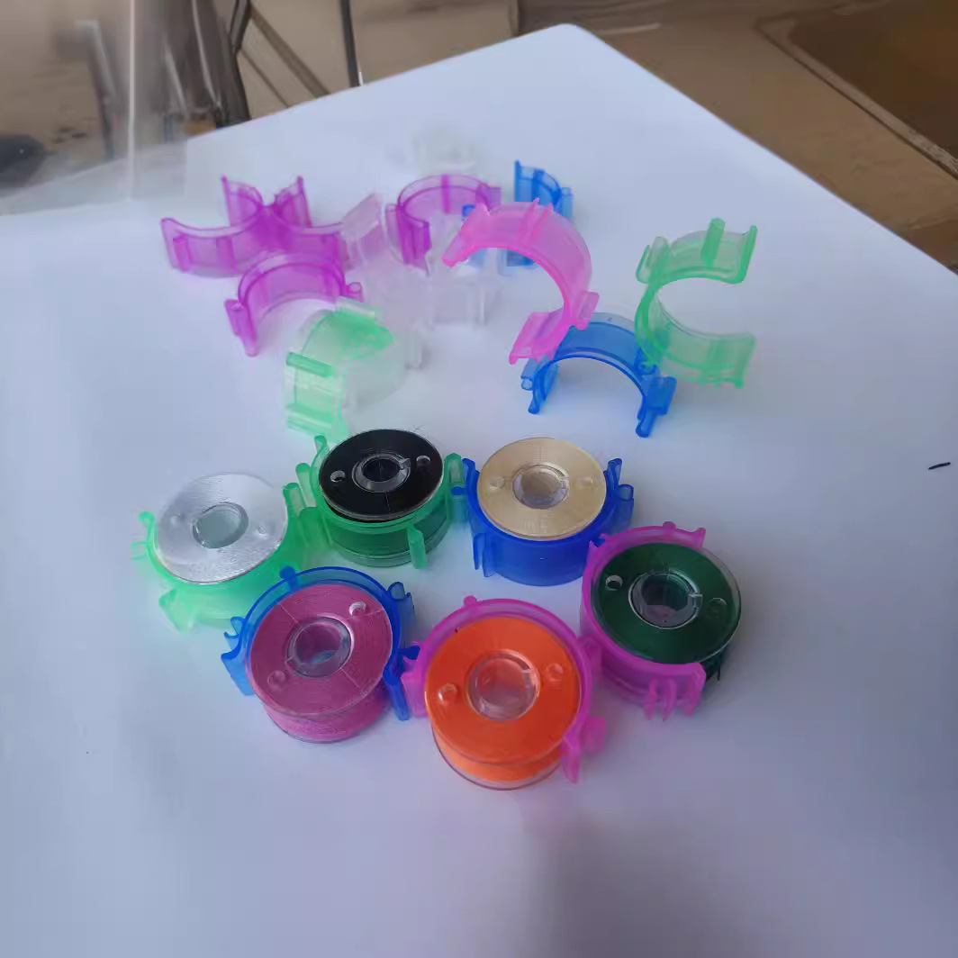 Abrazadera de recogida de bobina de plástico, abrazadera de almacenamiento de núcleo, anillo de bobina combinado, anillo de bobina, clip de fijación de carrete, anti-caída