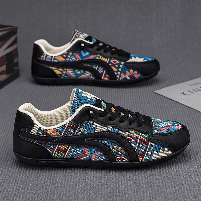 Men's Shoes 2025 New Men's Breathable Cloth Slip-on Lightweight Korean-style Soft-soled Sports Casual Forrest Gump Trendy Shoes