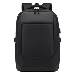 Cross-border Business Backpack Men's Casual Waterproof Computer Backpack Student Outdoor Travel Backpack Men's Gift logo