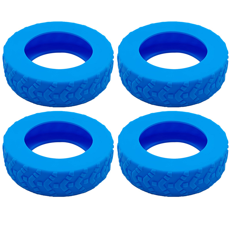 2 세대 휠 세트 대형 블루 4 팩