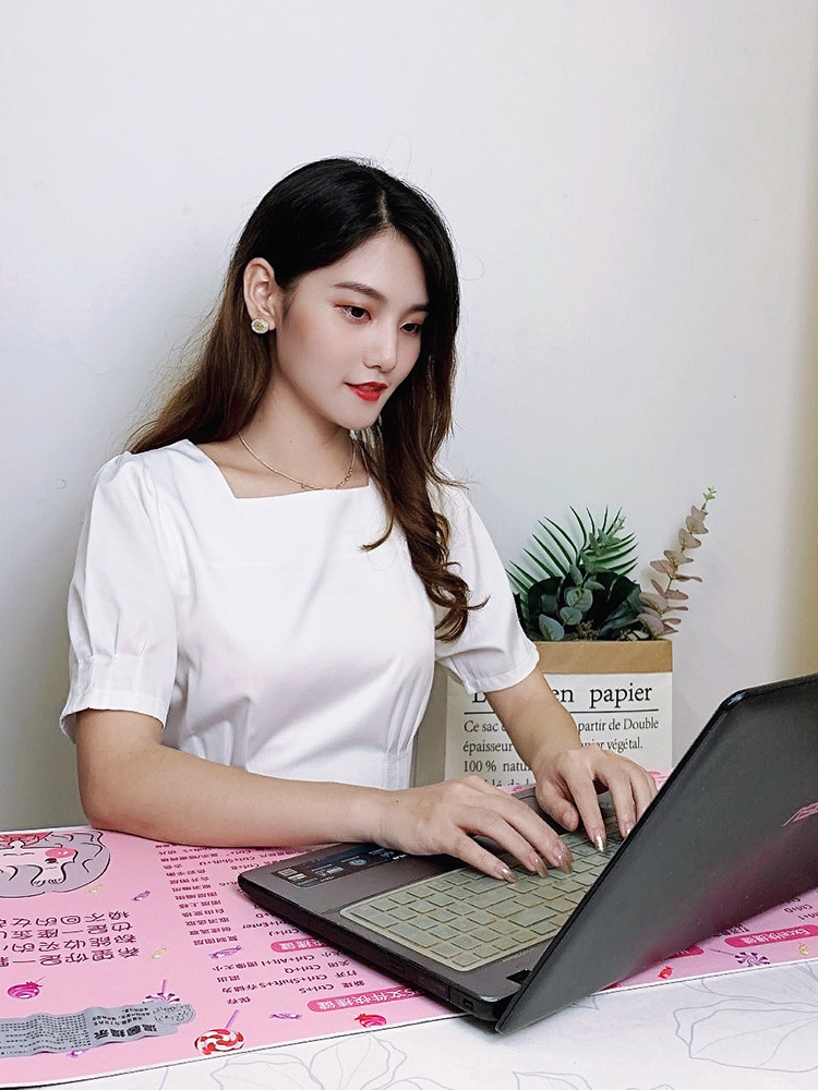 YANZONG 가열 마우스 패드 전기 가열 대형 단축키 키 사무실 온난화 핸드 패드 시간 일정 온도 컴퓨터 테이블 온난화 패드