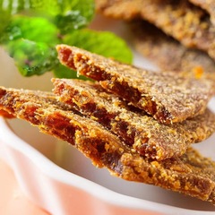 Raisin ginger slices 500g, steep in tea for consumption to dispel cold and dry ginger slices, stomach elderly ginger black sugar ginger slices