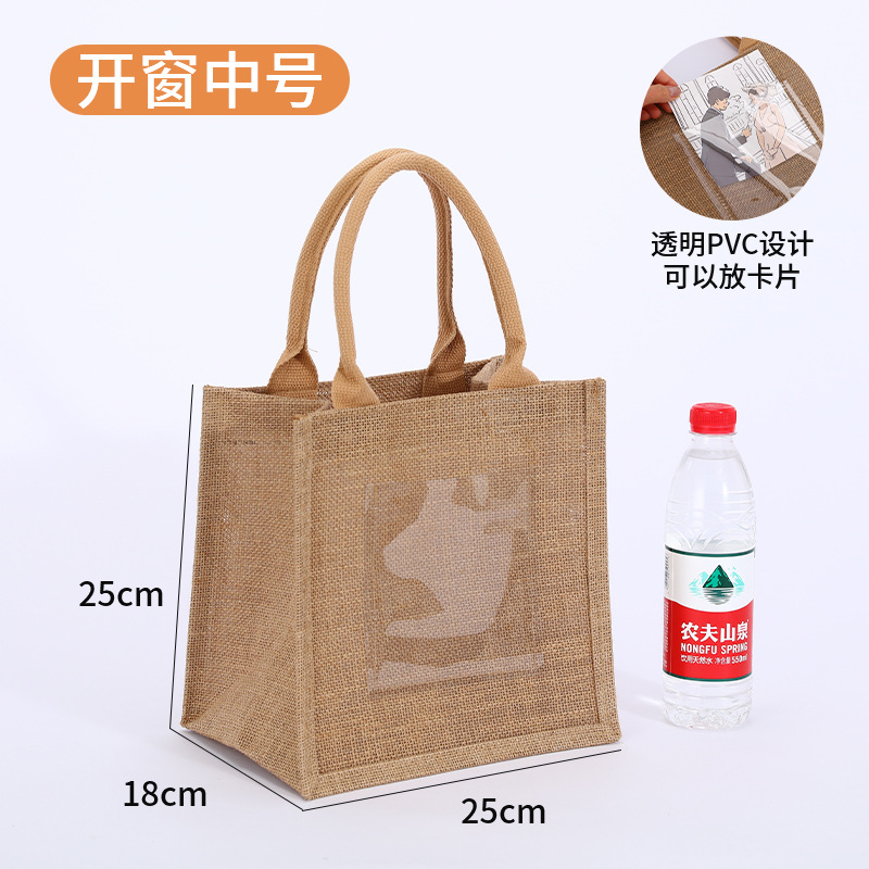 Bolsa de mano logotipo al por mayor moda para salir bolsas de almuerzo de estudiantes bolsas de almuerzo bolsas de regalo bolsas de lino bolsas de lona