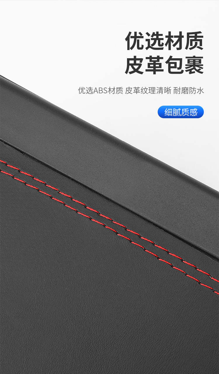 Car trash can car chair back door hanging storage box multifunctional car supplies garbage bag folding storage