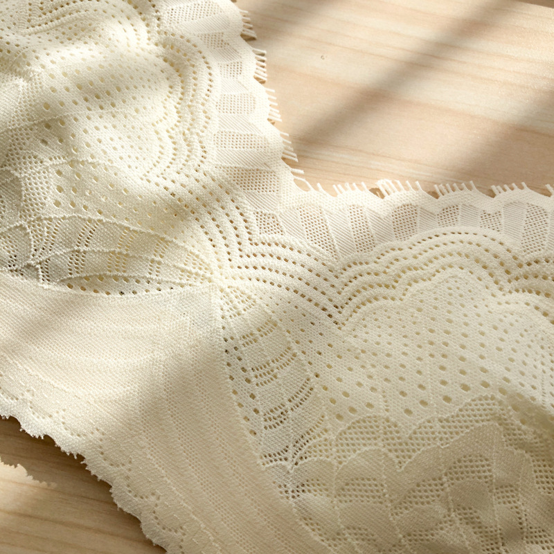 Orejas de conejo de látex taza de cristal pecho grande pequeña ropa interior sin costuras ultrafina de las mujeres cómodo sujetador transpirable verano caliente