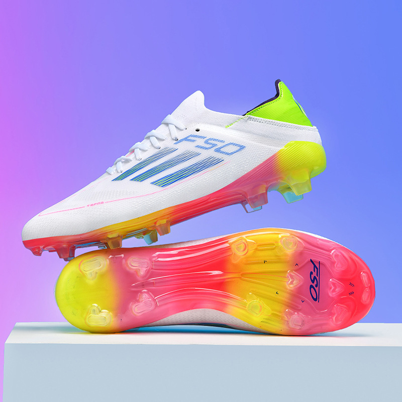 Calzado de Fútbol de Entrenamiento de TPU y EVA Antideslizante y Transpirable para Césped Natural y Artificial